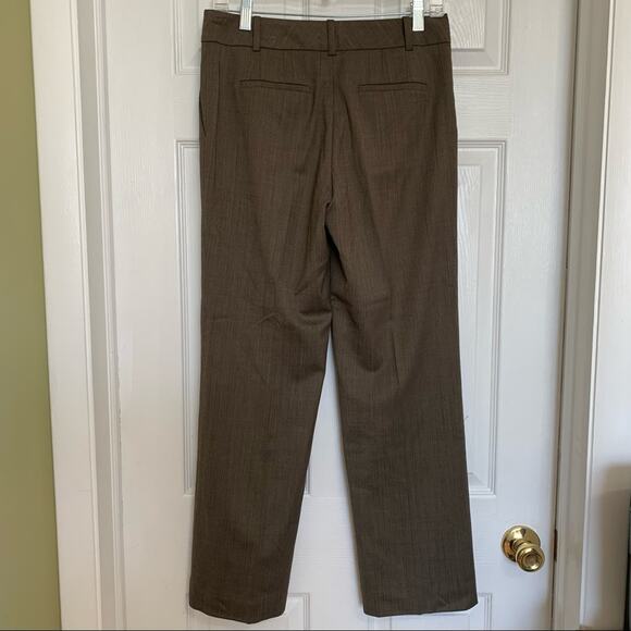 Ann Taylor Petite Signature Herringbone Trousers - Picture 3 of 7
